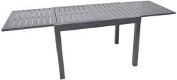 ROJAPLAST ZWT-113 alumínium kihúzható kerti asztal - fekete