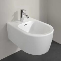 Villeroy & Boch Bideu suspendat, cu CeramicPlus, alb mat (Stone White), Villeroy & Boch Skyla 448200RW 448200RW (448200RW)