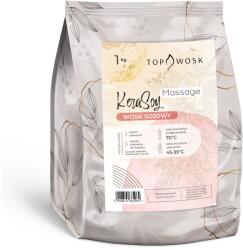 TopWosk KeraSoy Message szójaviasz 20kg, natúr, masszázsgyertyákhoz, pasztillákhoz (WO-6081-20)
