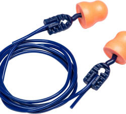 Portwest Könnyen illeszkedő PU zsinóros füldugók - 200 pár - narancssárga