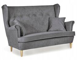  Ari Skandináv Stílusú Karosszékes Kanapé, Nem Átalakítható, Family Furniture, Szürke Velúr - pepita - 174 766 Ft
