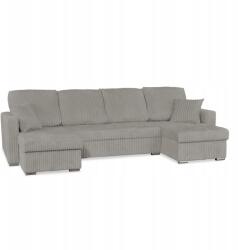  Rene Big Sarokkanapé Ágy Családi Bútorok Szürke Kordbársony