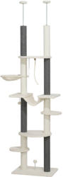  PawHut macskakaparó, platformok és függőágyak, felborulás elleni védelem, fehér