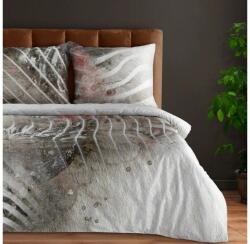  Eva19 mako-szatén ágyneműhuzat Szürkésbézs 160x200 cm - 70x80 cm 2db - pepita