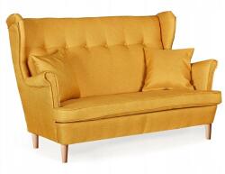  Ari Skandináv Szárnyas Kanapé, Nem Átalakítható, Family Furniture, Dinnye Sárga