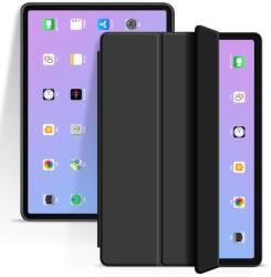 eSTUFF Denver Folio tablet tok iPad Pro 11 2024-hez, fekete, PU bőr, TPU hátlap (eet_5715063392409)