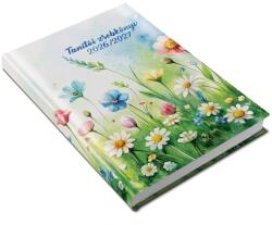 Realsystem Tanítói zsebkönyv REALSYSTEM papírborító A/5 heti virágok 2026-2027 (5317-61) - vectraline