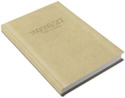 Realsystem Tanári zsebkönyv REALSYSTEM műbőr A/5 heti drapp 2026-2027 (5311-30)