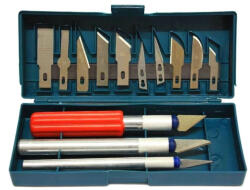 GEKO Sokoldalú precíziós kés készlet, 13 darabos (G01839)