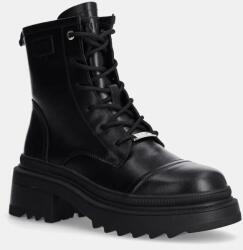 Goe bőr bakancs - fekete Női 40 - answear - 30 990 Ft