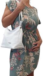 RIALTO kis fehér bőr divattáska R259XDO-09 - taskaweb