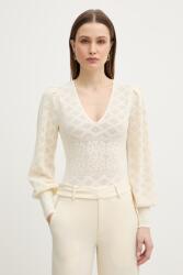 TWINSET női csipkés body - bézs XS