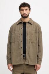 Giorgio Armani kordbársony ing - zöld S