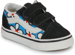 Vans Pantofi sport Casual Fete Old Skool V PAINTED FLORAL Bright Azure Vans Negru 19