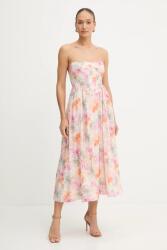 Bardot ruha - bézs S - answear - 39 990 Ft