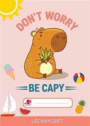 ICO Füzet, tűzött, A5, lecke, 34 lap, ICO Süni , capybara (7500085029) - kellekanyagonline