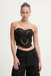 Charo Ruiz Ibiza top Kai - fekete XS