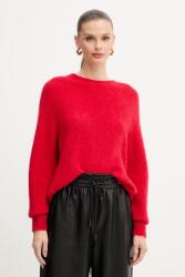 MARELLA pulóver gyapjúkeverékből - piros XS