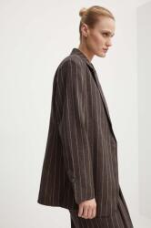 Day Birger et Mikkelsen len blézer Emile - Casual Linen Stripe - barna 34