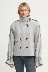 Gestuz gyapjú keverék dzseki - szürke 40