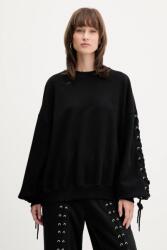 ROTATE pamut melegítőfelső - fekete M