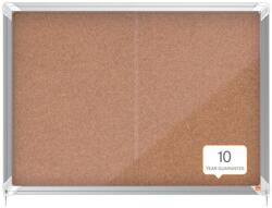 Nobo Avizier pluta de interior, 8 x A4, rama metalica, NOBO (NBO-1915331)