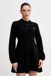 Rotate ruha gyapjúkeverékből - fekete L