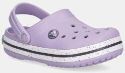 Crocs gyerek papucs CROCS CROCBAND SPECKLED BAND CLOG - lila 30/31
