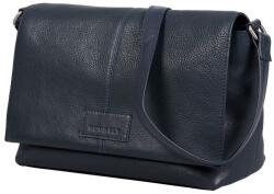 Burkely sötétkék ráhajtós bőr női válltáska 1000338.85. 31