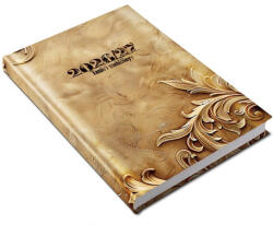 Realsystem Tanári zsebkönyv REALSYSTEM papírborító A/5 heti stukkó 2026-2027 (5311-65) - robbitairodaszer