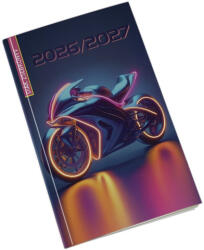 Realsystem Diák zsebkönyv REALSYSTEM papírborító 125x205mm cross 2026-2027 (5313-68) - robbitairodaszer