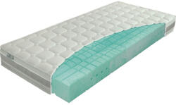 Materasso Memóriahabos matrac 160x200 - kétoldalas, félkemény - lágy - Materasso Viscogreen
