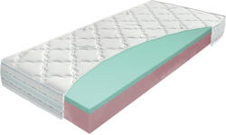 Materasso Memóriahabos matrac 200x200 - kétoldalas, lágy - Materasso Viscogreen Lux H2