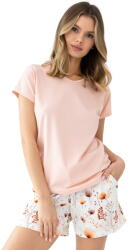 Sensis Pijama dama SENSIS ARIELLE ecru-salmon: L (33292 L)