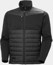 Helly Hansen OXFORD HYBRID INSULATED KABÁT, fekete, L (73370_990-L)