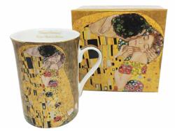 Queen Isabell Klimt porcelán bögre - 300 ml - The Kiss (IMO-W24A53-1-15712)