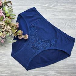 MST Magas derekú női alsó csipke díszítéssel Kék, L/XL 69521