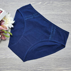 MST Magas derekú női alsó oldal díszítéssel L/XL, Kék 69558