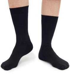 Plus12 Functional Cotton Normalo Fekete Hosszúszárú Zokni