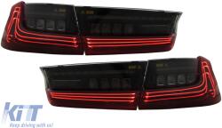 KITT Lightning Full LED Taillights suitable for BMW 3 Series G20 Sedan (2018-2022) Black Laser Look (TLBMG20LSB)