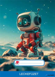 ICO Füzet, tűzött, A5, lecke, 32 lap, ICO "Süni", robot (7500085031) - alter