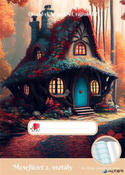 ICO Olvasónapló, tűzött, A5, 32 lap, 2. osztály, ICO "Süni Mesefüzet", kunyhó (7500130007) - alter