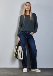 Street One OTLT Ing - chiffon matmix shirt w. rib cuf 2412