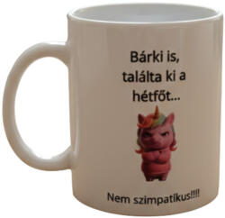 Bárki is találta ki-fehér bögre