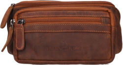 Greenwood Férfi bőr vese Greenwood Bent - konyak