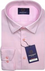 Massaro Elegáns férfi ing finom, strukturált mintázattal és lycra tartalommal