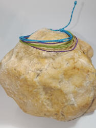 Clickitshop Bratara Martisor Handmade , snur Cerat Multicolor, Reglabila (4003222929339)