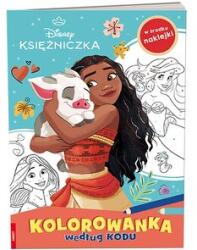 Ameet Disney Księżniczka. Kolorowanka według kodu