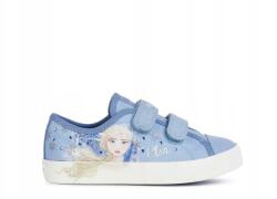 GEOX J0204H Vásznadrág Kislány Cipő Frozen Elsa Mintával, 33-AS Méret (j0204h)