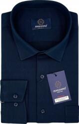 Massaro Sötétkék férfi ing gabardinból, vastagabb pamut elasztánnal MS041811